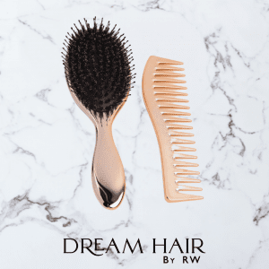 Dream Hair By RW Lux Gold Brush & Comb Sets